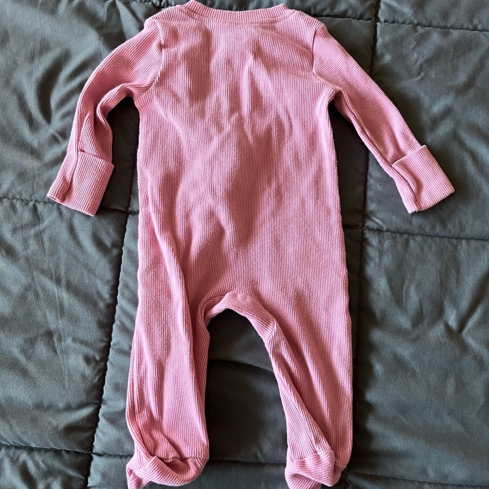 Nike Light Pink Kids Footie One Piece - Picture 4 of 4